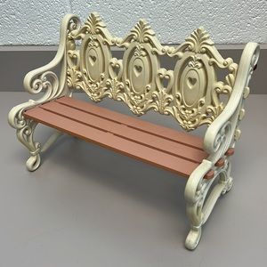 Doll Victorian BURWOOD PROD CO bench wall hang or sit on counter 12” wide